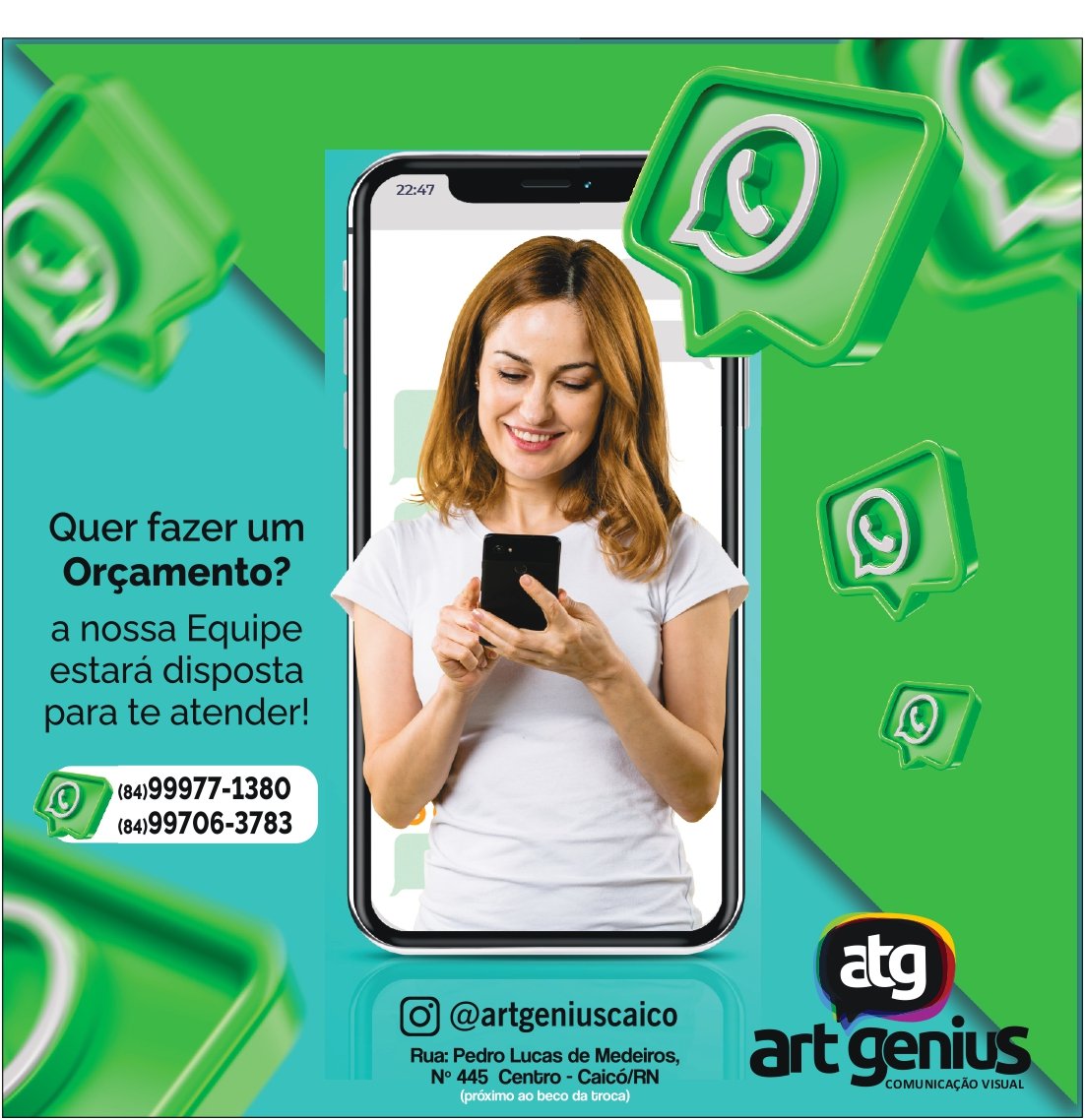 Solicite seu orçamento pelo WhatsApp